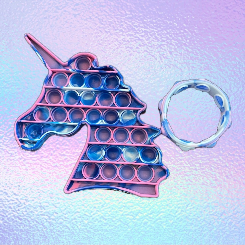 Pop It’s! Unicorn and bracelet 2 fidget toys